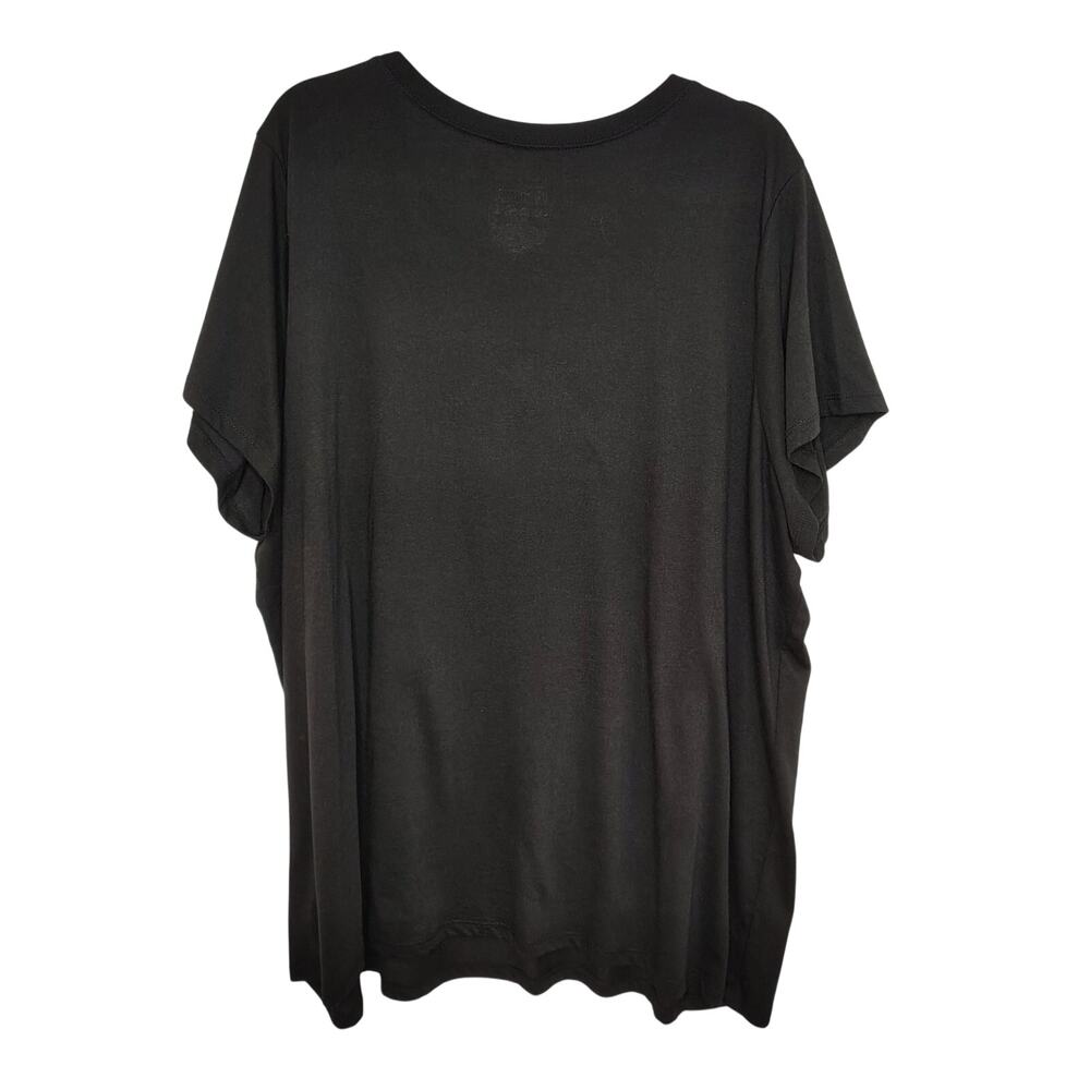 Torrid Womens 4X Top Plus Size Graphic T Shirt Led Zeppelin Black Short Sleeve - Picture 2 of 4